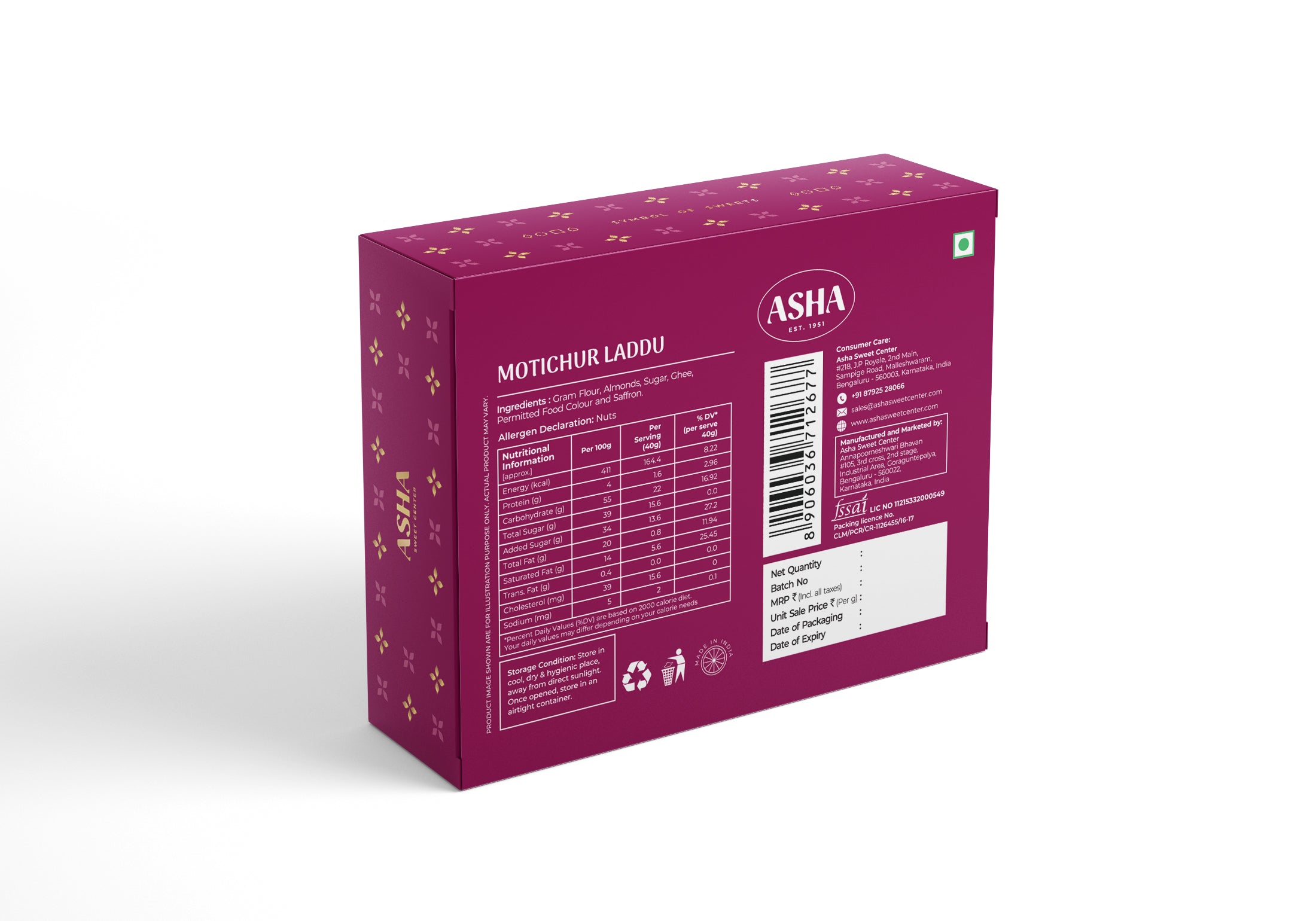 Motichur Laddu 200Gm