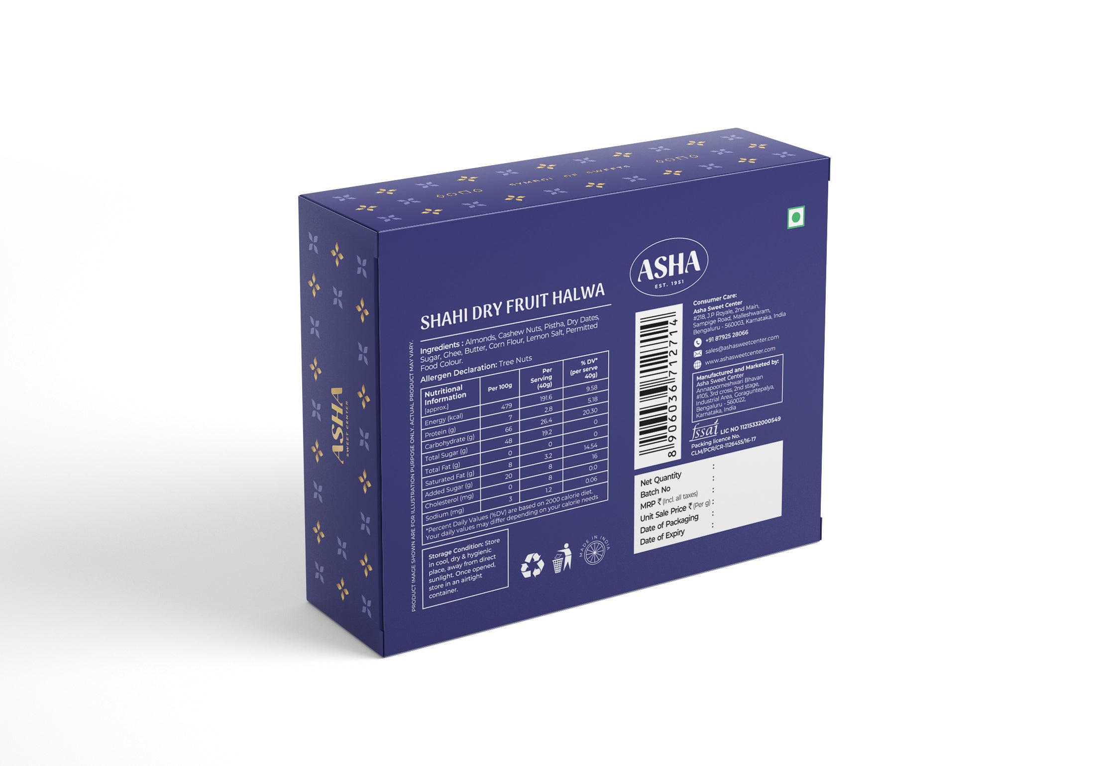 Shahi Dry Fruit Halwa 250Gm