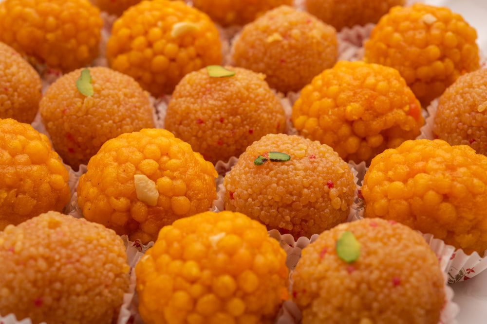 Ghee Motichoor Ladoo: A Timeless Treat for Every Celebration