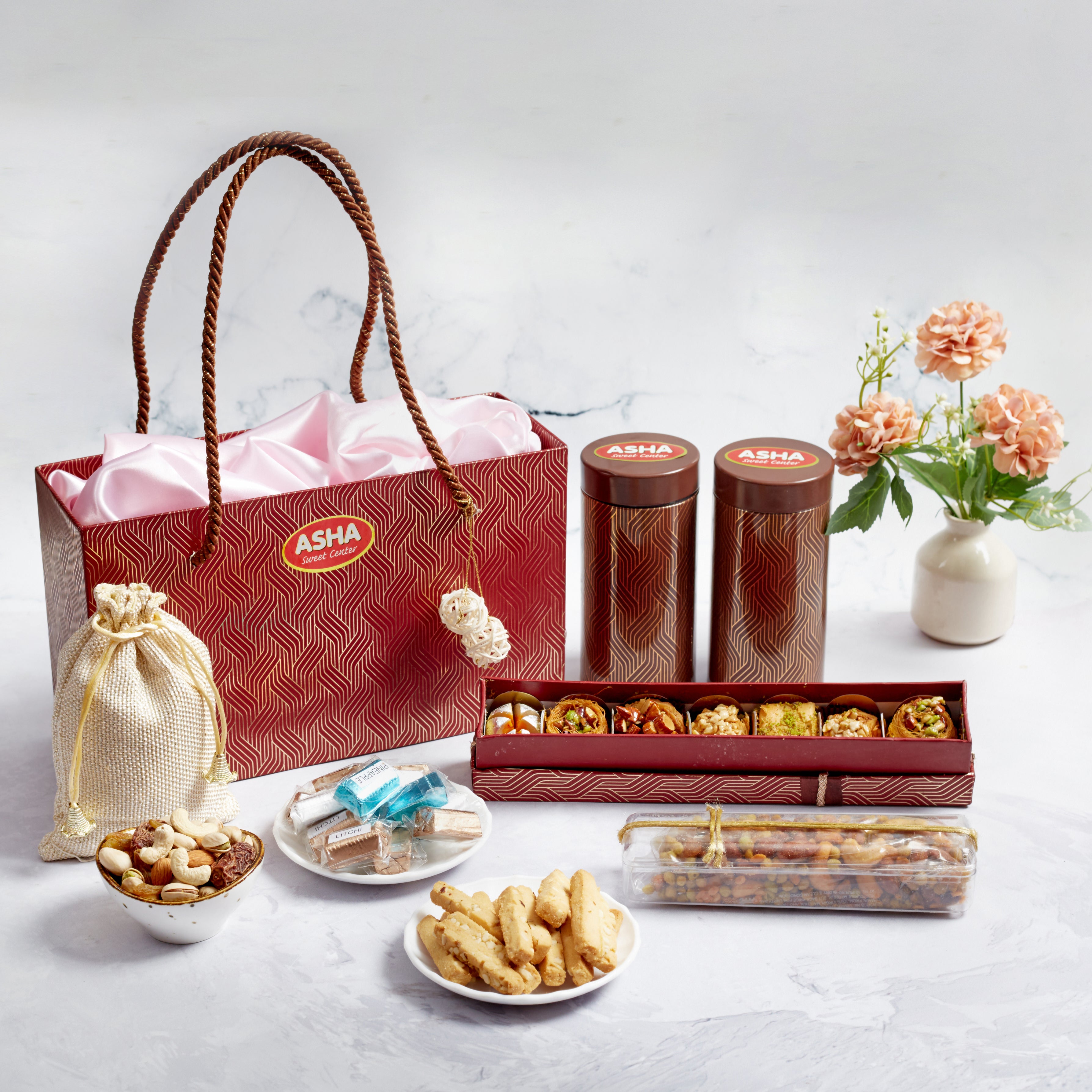GIFT BASKET-Hot Chocolate gift basket | Food Fashion Party