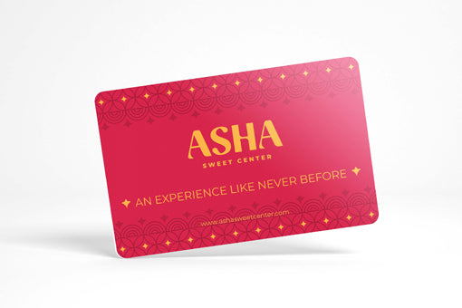 Asha Sweet Center Online Gift Card