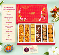 Asha Sweet Center Legacy Gift Hamper (800gm)