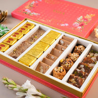 Asha Sweet Center Royal Blend Assortment Diwali Gift Hamper (700gm)