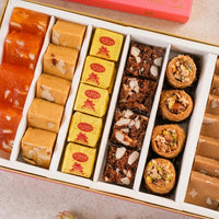 Asha Sweet Center Treasure Treat Diwali Gift Hamper (900gm)