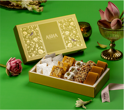 Kaju, Badam & Milk Sweets Mix Sweet 500Gm ASC 104
