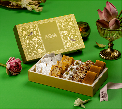 Kaju, Badam & Milk Sweets Mix Sweet 500Gm ASC 104